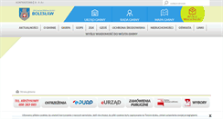 Desktop Screenshot of gminaboleslaw.pl